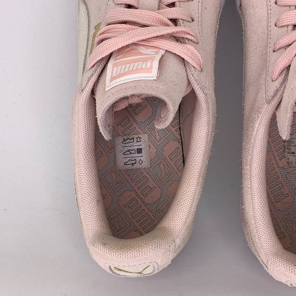 Puma Womens Suede Pink Size 9 - Picture 10 of 12